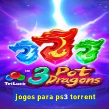 jogos para ps3 torrent